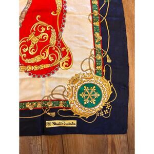 Vintage Renato Balestra Silk Scarf